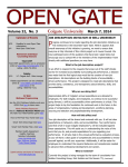 Open Gate March 2014