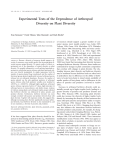 Experimental Tests of the Dependence of Arthropod Diversity on Plant Diversity