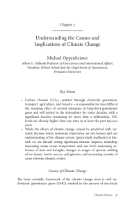 Understanding the causes and implications of climate change 2009