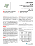 ACTIONI/Q Q520 ® Loop Powered Multi-Channel T/C Input