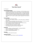 Publicity Ambassador Position Descriptio n