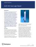 ALS-102 Core Logic Board Nuclear Automation Background
