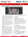Report Telephone and Electric Cable Theft  No. 15-58 July 2015