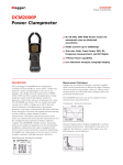 DCM2000P Power Clampmeter