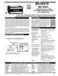 DU-35CL 4-20mA Process Loop 3 1/2 Digit with 0.56” LEDs