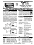 DU-45MV 50/100/200mV DC Full Scale 4 1/2 Digit with 0.56” LEDs