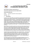 STANDARD REVIEW PLAN  U.S. NUCLEAR REGULATORY COMMISSION