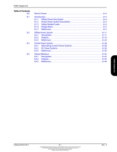 Table of Contents 8.0