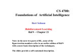 Reinforcement Learning (RL) --- Intro