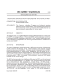 NRC INSPECTION MANUAL