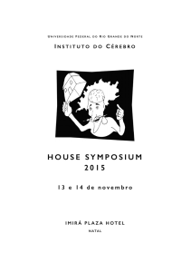 house symposium 2015 - Instituto do Cérebro