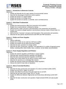 Controls Training Course