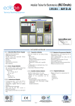 (RLC Circuits) Modular Trainer for Electrotecnics AI13-A www.edibon.com