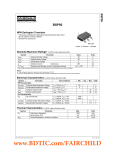 BSP 50 Absolute Maximum Ratings*