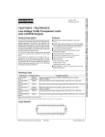 74LVT16373 • 74LVTH16373 Low Voltage 16-Bit Transparent Latch with 3-STATE Outputs 7