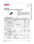 FDLL485B High Conductance, Low Leakage Diode FDLL48 5