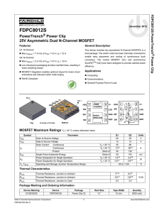 FDPC8012S  PowerTrench Power Clip