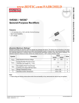 BDTIC www.BDTIC.com/FAIRCHILD 1N5393 / 1N5397 General-Purpose Rectifiers