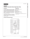 AN-8015 FMS6501 Evaluation Board Application Note AN-8015  FMS6501 Ev