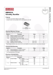 MBR0530 Schottky Rectifier MBR0530 — Schottky Rectifier Features