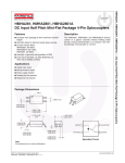 HMHA281, HMHA2801, HMHA2801A DC Input Half Pitch Mini-Flat Package 4-Pin Optocouplers HMHA281,