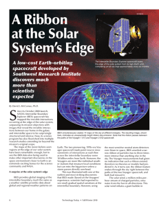ARibbon at the Solar Systems Edge