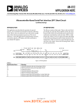 AN-812 APPLICATION NOTE
