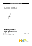 DATA  SHEET 1N4148; 1N4448 High-speed diodes