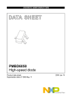 DATA  SHEET PMBD6050 High-speed diode