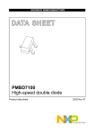 DATA  SHEET PMBD7100 High-speed double diode