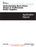 Application Report www.BDTIC.com/TI Understanding Buck Power