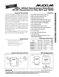 MAX8560/MAX8561/MAX8562 4MHz, 500mA Synchronous Step-Down DC-DC Converters in Thin SOT and TDFN