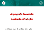 Anatomia grandes vasos e projeções coronárias