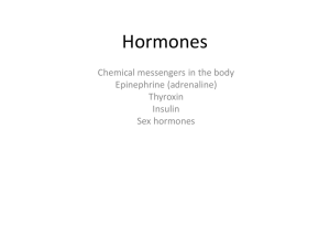B6 Hormones