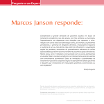 Marcos Janson responde - Portal Dental Press de Odontologia