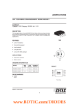 ZXMP3A16N8 30V P-CHANNEL ENHANCEMENT MODE MOSFET SUMMARY V