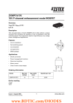 ZXMP7A17K 70V P-channel enhancement mode MOSFET Summary Description