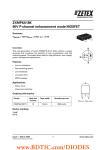 ZXMP6A18K 60V P-channel enhancement mode MOSFET Summary D