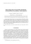 Space charge decay in low density polyethylene –montmorillonite clay multilayer nanocomposites T. K