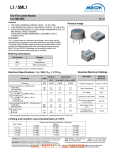 L1 / SML1 Thin Film Limiter Module 5 to 3000 MHz