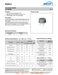 EA54-2 Cascadable Amplifier 5 to 500 MHz