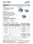 PA512 / SPA512 Cascadable Amplifier 10 to 500 MHz