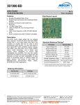 XX1000-BD Active Doubler 7.5-25.0/15.0-50.0 GHz