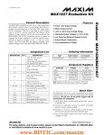 Evaluates:  MAX1836/MAX1837 MAX1837 Evaluation Kit General Description