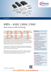 BDTIC IGBT4 – 650V, 1200V, 1700V State of the art IGBT technology