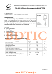 TO-251S Plastic-Encapsulate MOSFETS CJD04N60B