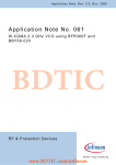 BDTIC  www.BDTIC.com/infineon Application Note No. 061
