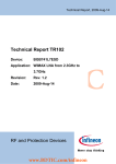 BDTIC www.BDTIC.com/infineon Technical Report TR102 RF and Protection Devices
