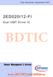 BDTIC www.BDTIC.com/infineon 2 E D 0 2 0 I 1 2 -... D u a l   I G B T ...