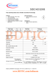 SIDC14D120H8 Fast switching diode chip in Emitter Controlled Technology